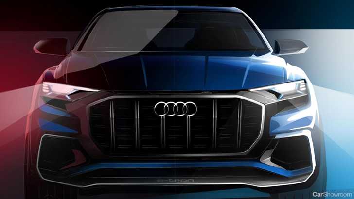 Audi’s Q8 e-tron Concept Coupe SUV Teased