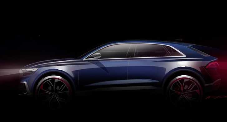 Audi’s Q8 e-tron Concept Coupe SUV Teased