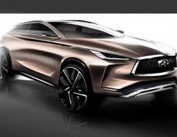 Infiniti QX50 Concept - Detroit Motor Show Teaser