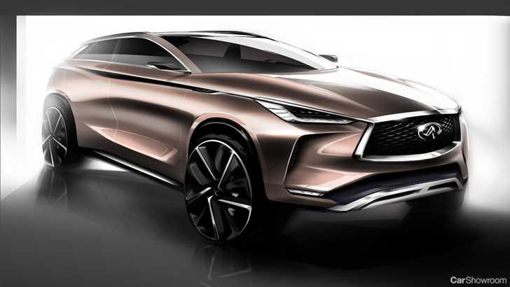 Infiniti QX50 Concept - Detroit Motor Show Teaser