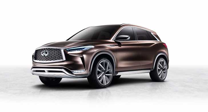 Infiniti QX50 Concept - Detroit Motor Show Teaser