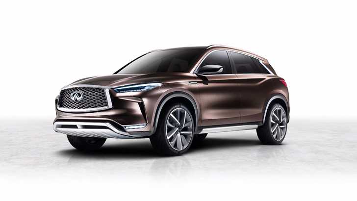 Infiniti QX50 Concept - Detroit Motor Show Teaser