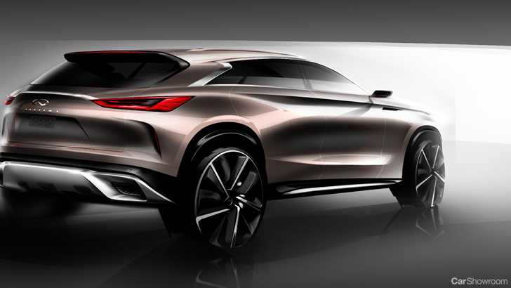 Infiniti QX50 Concept - Detroit Motor Show Teaser