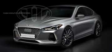 Genesis’ Sporty Compact Sedan May Look This Good
