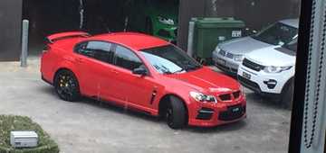 2017 HSV Saloon & Ute Snapped In The Wild (Factory Carpark)