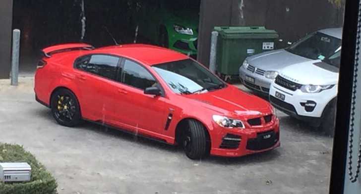 2017 HSV Saloon & Ute Snapped In The Wild (Factory Carpark)