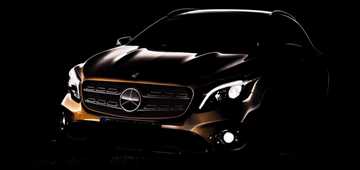 Mercedes-Benz’s Updated GLA Teased For Detroit Unveil