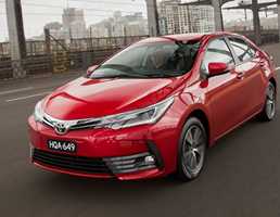 Toyota Corolla Sedan Updated For 2017