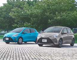 2017 Toyota Yaris Facelift Breaks Cover As Vitz Hatch