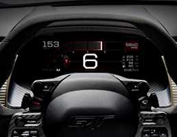 Ford GT Digital Instrument Cluster
