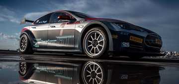 2017 Tesla Model S P100D Electric GT Prototype