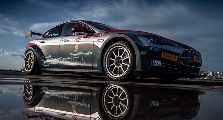 2017 Tesla Model S P100D Electric GT Prototype