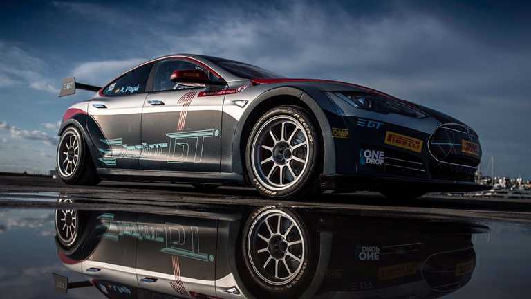 2017 Tesla Model S P100D Electric GT Prototype