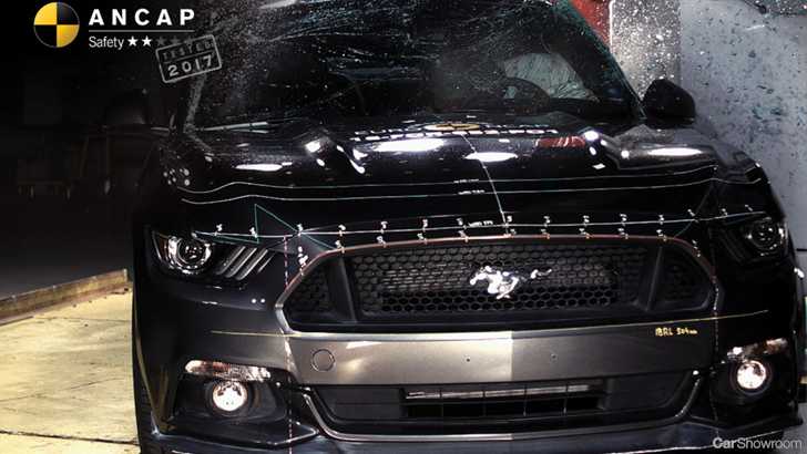 2-Stars For Ford Mustang: ANCAP