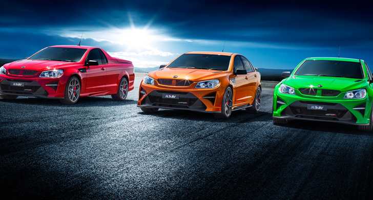 HSV Reveals Its Commodore Farewell Range