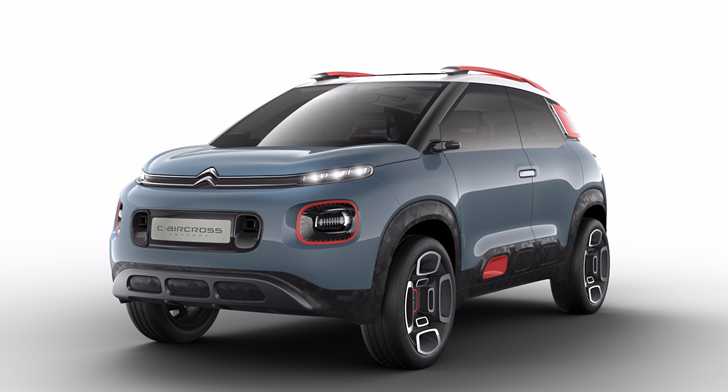 2017 Citroen C-Aircross Concept