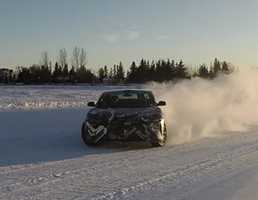 Lucid Air: Sideways in the Snow