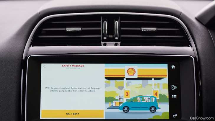 Jaguar-Shell In-Car Payment System