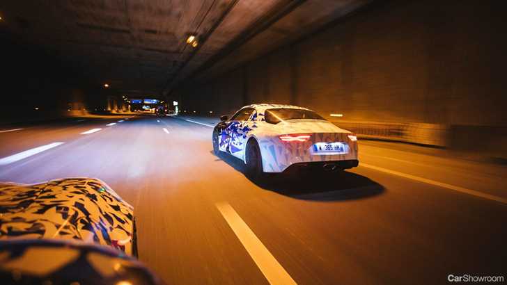 Alpine A120 Prototypes Roam Paris At Night