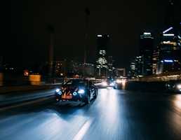 Alpine A120 Prototypes Roam Paris At Night