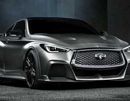 2017 INFINITI Q60 Black S Concept, A Renault F1 Road Car