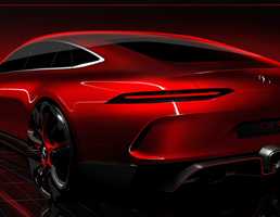 Mercedes-AMG GT Concept Takes Aim At Porsche Panamera