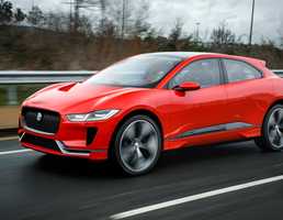 Jaguar I-Pace On London Streets