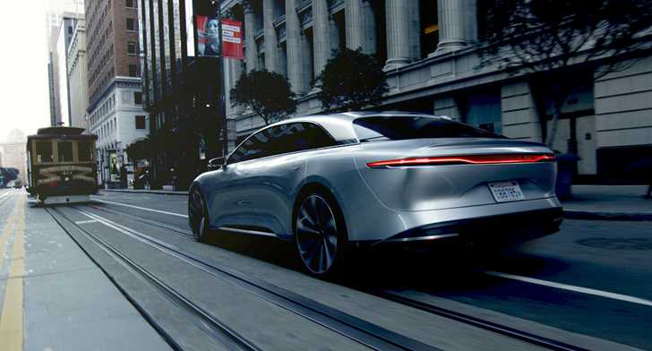 2018 Lucid Air - San Francisco Drive