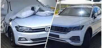 2017 Volkswagen Touareg & Polo Spied Undisguised