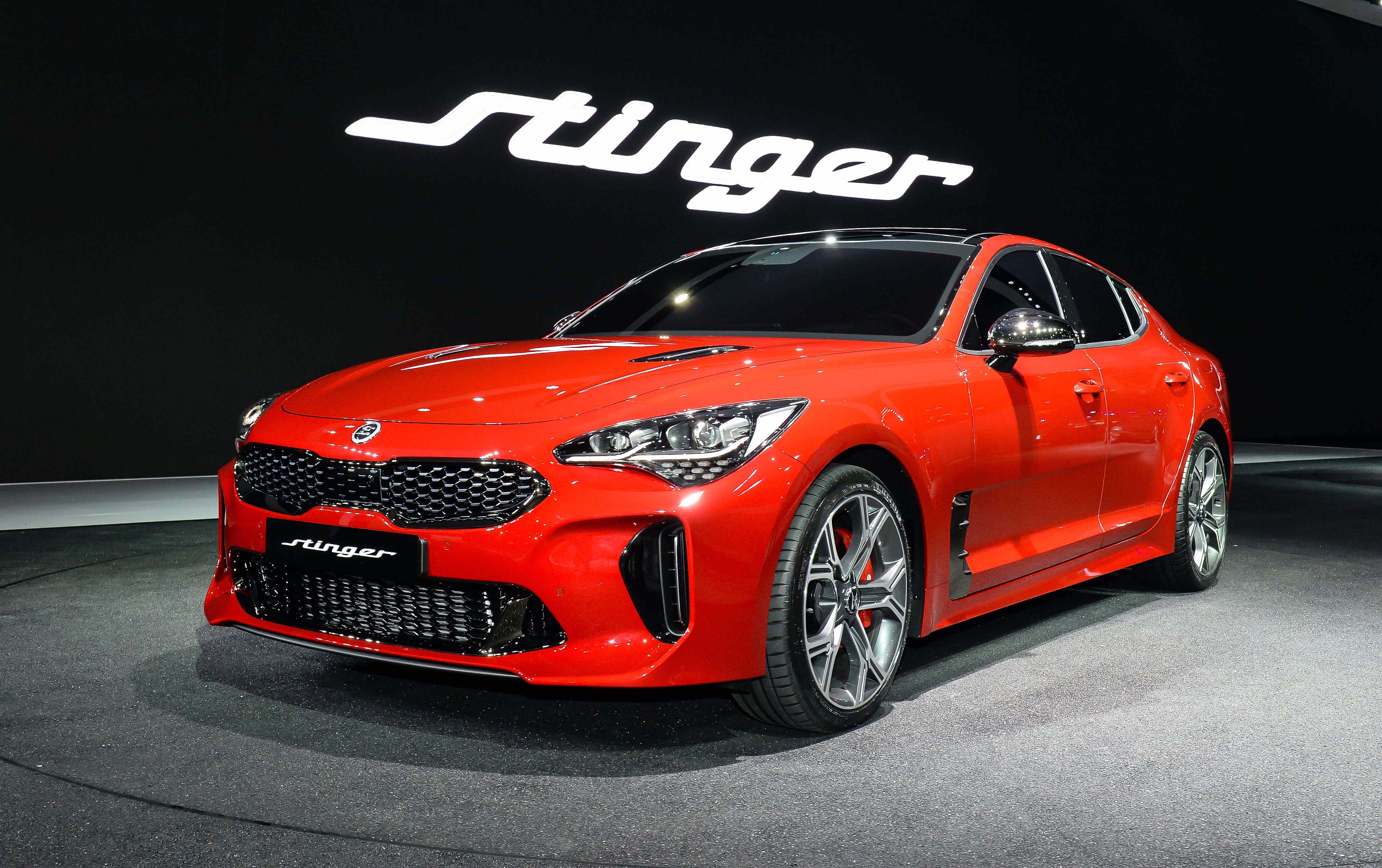 News - Kia Shows Off Stinger GT At Seoul Motor Show
