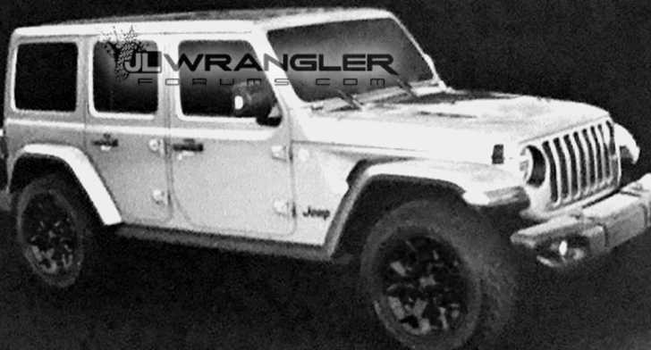 2018 Jeep Wrangler Outed