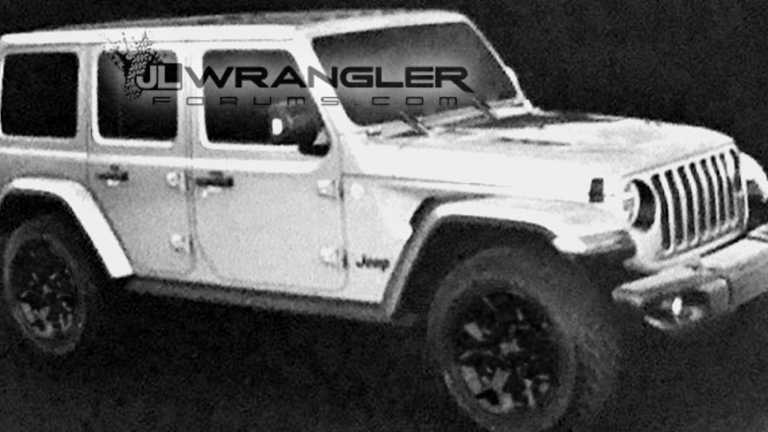 2018 Jeep Wrangler Outed