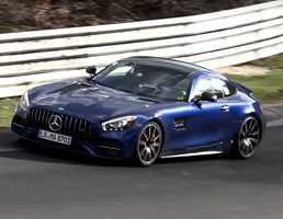 Revised Mercedes-AMG GT Seen Undisguised