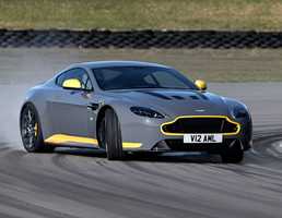 2018 Aston Martin Vantage Seen Flexing AMG V8