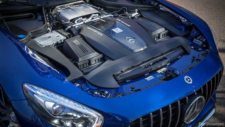 2018 Aston Martin Vantage Seen Flexing AMG V8