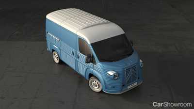 Citroen Type H 70th Anniversary Van Brings Back 40s Flair
