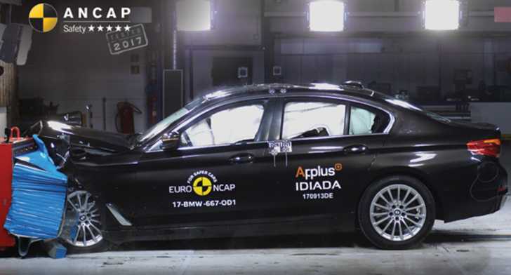 2017 BMW 520d, Mercedes-Benz Marco Polo Activity Bag 5-Star Safety Ratings