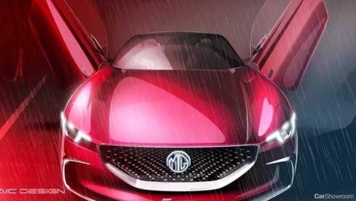 MG E-Motion: Shanghai-Bound EV Supercar Concept