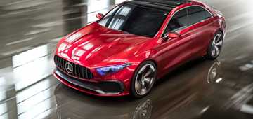 2017 Mercedes-Benz Concept A Saloon