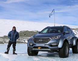 Hyundai Santa Fe Treks Across The Arctic