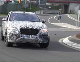Jaguar F-Pace SVR Roars Around The Nürburgring