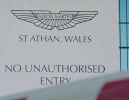 Aston Martin Celebrates New St. Athan Facility