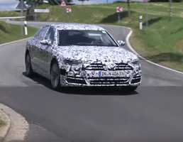 2018 Audi A8 Spyshots