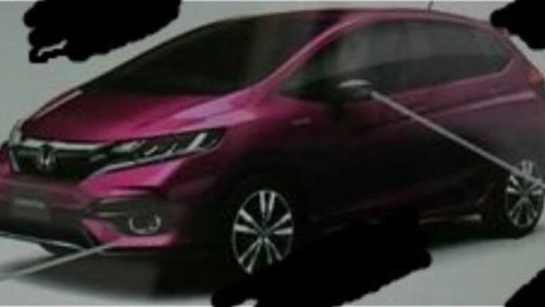 2017 Honda Jazz Facelift Outed