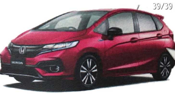 2017 Honda Jazz Facelift Outed