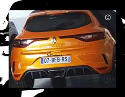 2018 Renault Megane RS Shows Off Its Rump