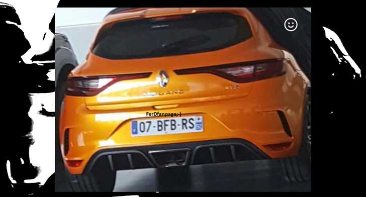 2018 Renault Megane RS Shows Off Its Rump