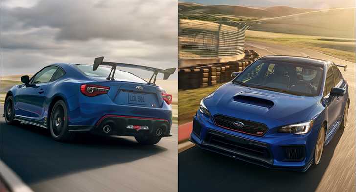 Subaru Of America Reveals BRZ tS, WRX STI Type RA