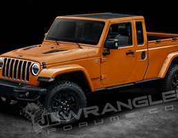 2018 Jeep Wrangler Ute Rendered, And It Looks Good