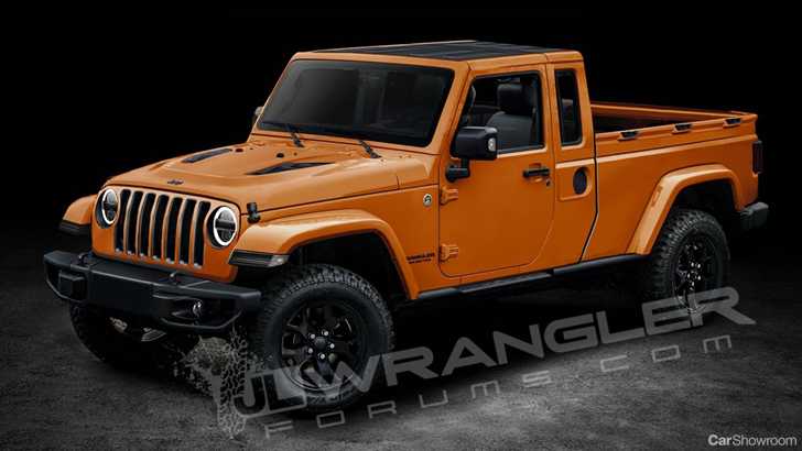2018 Jeep Wrangler Ute Rendered, And It Looks Good